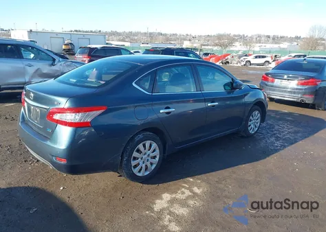 2014 Nissan Sentra Sv z USA, uszkodzony, nr VIN 3N1AB7AP0EL676271